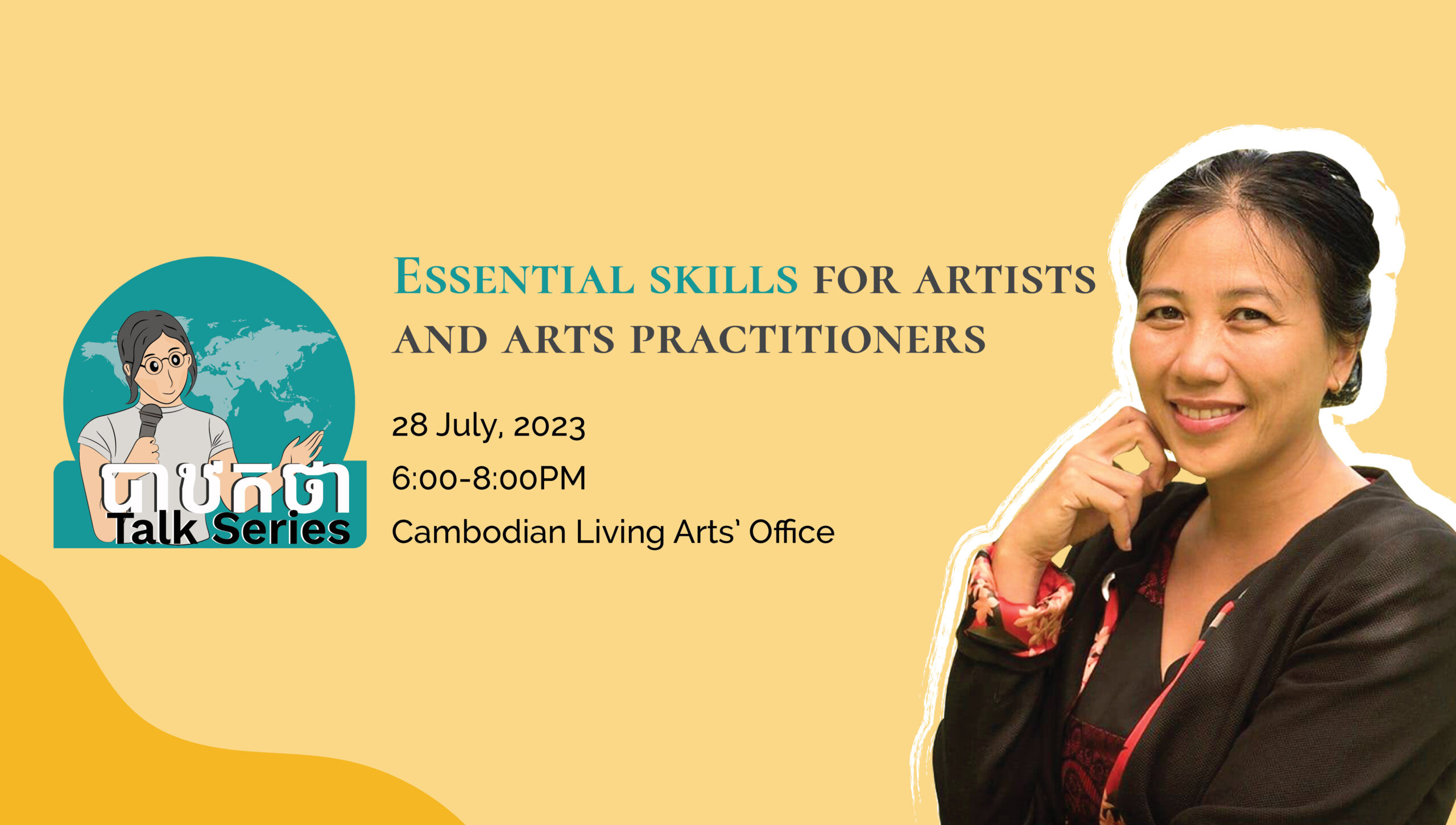 Talk “Essential skills for artists and arts practitioners”