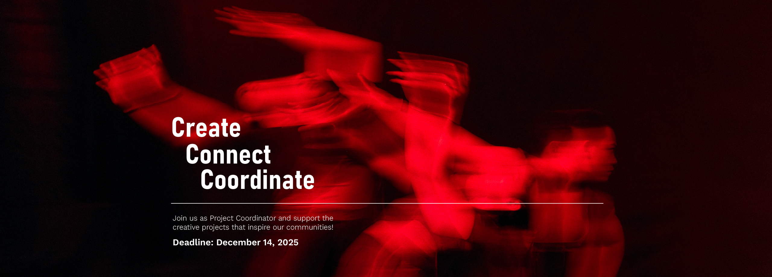 Job opportunity “Project Coordinator”